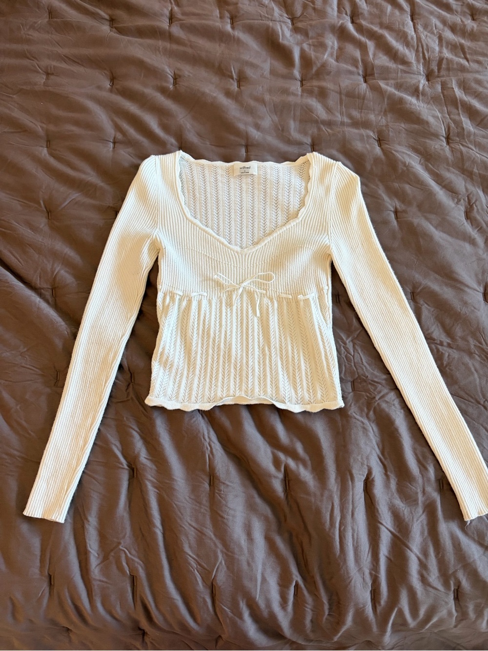 Wilfred Sweetheart Sweater
